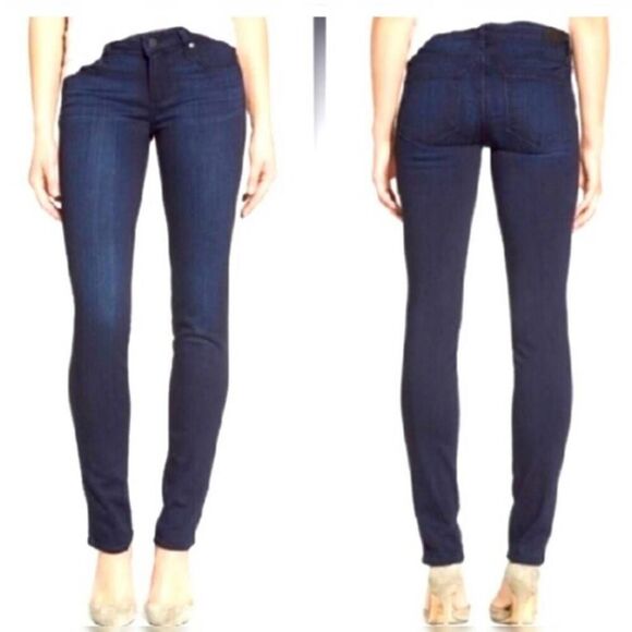 PAIGE Peg Straight Designer Denim Jeans NWT Neiman Marcus size 28 - Picture 1 of 9